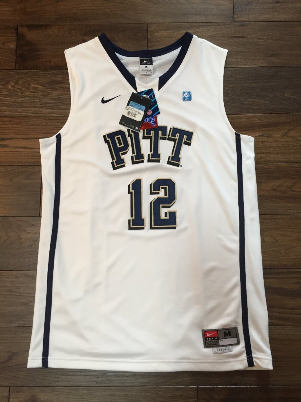 Nike Pitt Panthers Basketball Jersey 2010 Adult M New